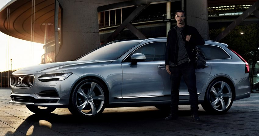 New Volvo V90 campaign to feature Zlatan Ibrahimovic 500469