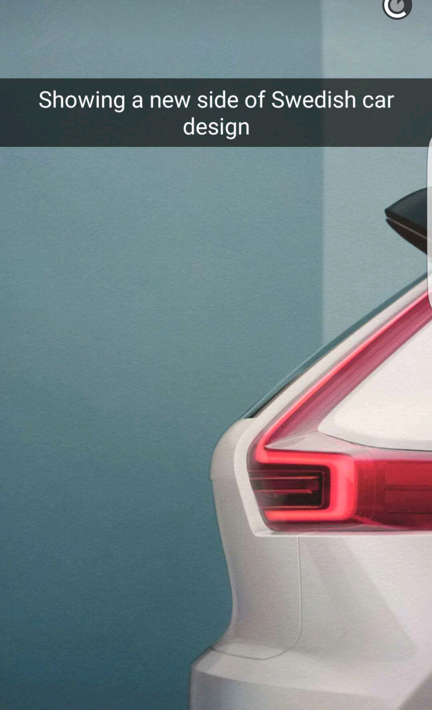 Volvo XC40 concept teased again as a plug-in hybrid 494036