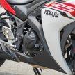 Panggilan semula Yamaha YZF-R25 2014-2016 kerana masalah pam minyak pelincir dan plat tekanan klac
