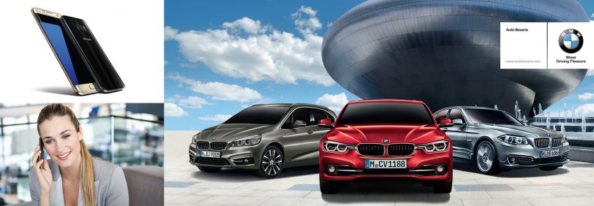 AD: Complimentary Samsung Galaxy S7 edge upon any purchase of a brand new BMW at Auto Bavaria! 495309