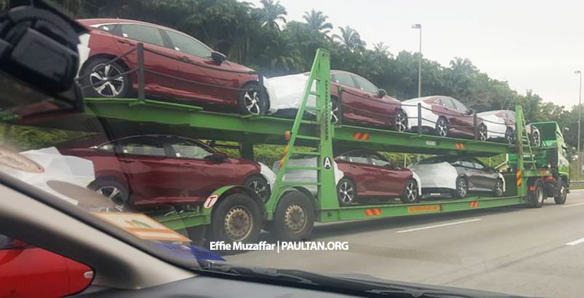 SPIED: 2016 Honda Civic seen on trailer in Malaysia 499918