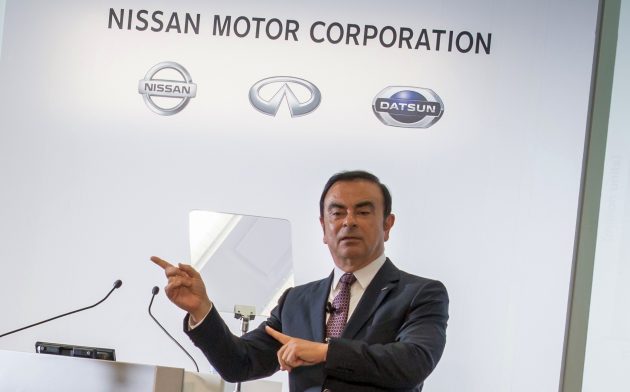 Carlos Ghosn makes first public appearance and statement since arrest, denies any wrongdoing