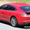 New Porsche Panamera teaser shot released; spotted testing in public with minimal disguise