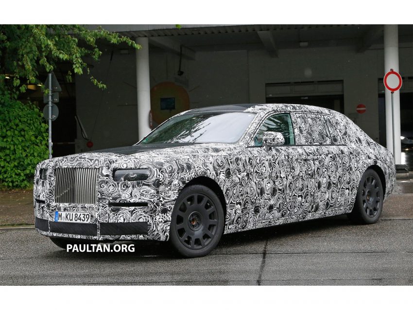 SPIED: 2017 Rolls-Royce Phantom, including interior 505300