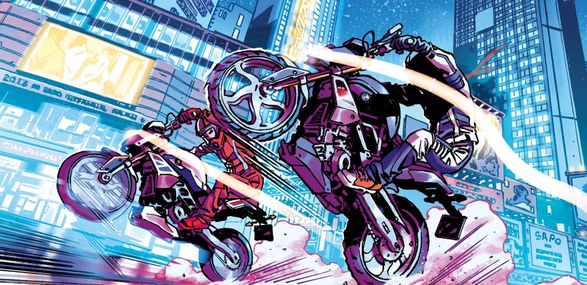2016 BMW Motorrad G310 R: BMW Motorrad goes graphic with motorcycle superhero comic book 512590