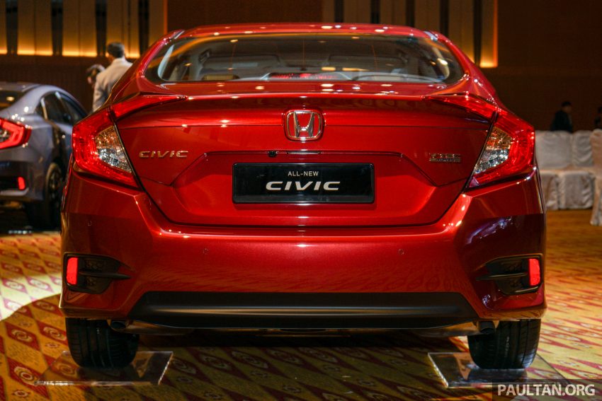 2016 Honda Civic FC 1.8 S, 1.5 Turbo, 1.5 Turbo Premium – specs and equipment in a nutshell 506819
