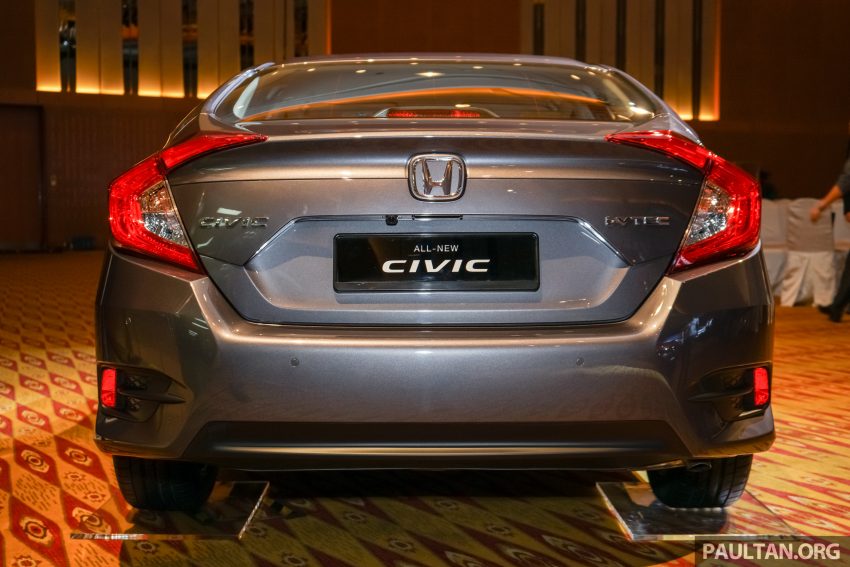 Honda Civic 2016 dilancarkan di M’sia – 1.8L dan 1.5L VTEC Turbo; tiga varian dan harga bermula RM111k 506335