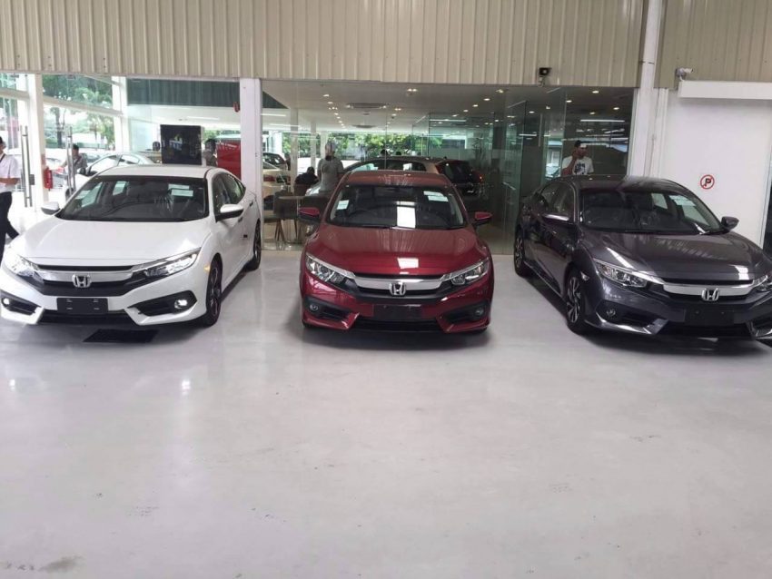 2016 Honda Civic spotted in Malaysian showrooms 504541