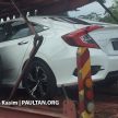 SPYSHOTS: Honda Civic 2016 dikesan di atas trailer di M’sia, dilancarkan 9 Jun, di bilik pameran mulai 11 Jun