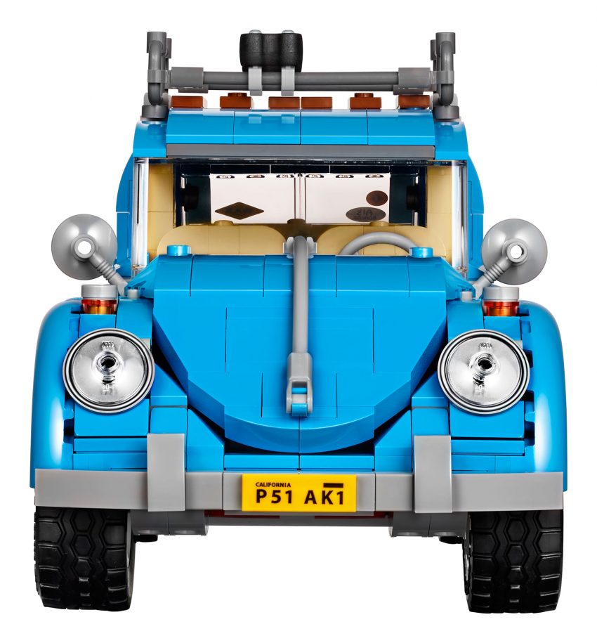 Lego Creator Volkswagen Beetle lengkap dengan para bumbung, bakul berkelah dan papan luncur 508792