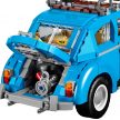 Lego Creator Volkswagen Beetle lengkap dengan para bumbung, bakul berkelah dan papan luncur