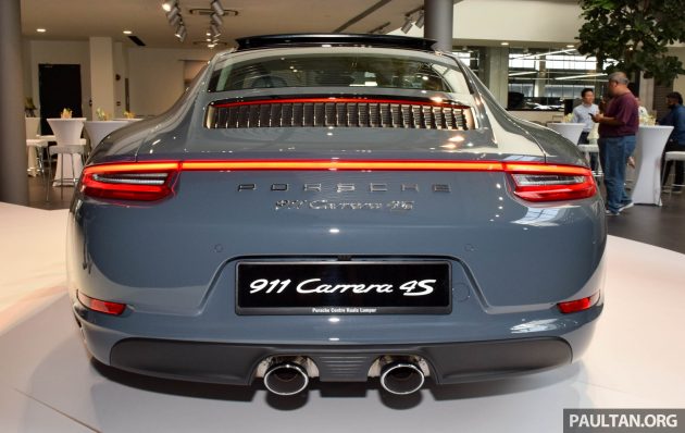 Porsche 911 facelift launched – Carrera, Carrera S and Carrera 4S, new   litre turbo flat-six, from RM870k 