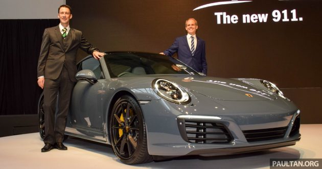 2016 Porsche 911 facelift launch 1