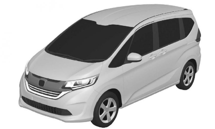 All-new 2016 Honda Freed MPV patent images leaked 512582