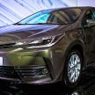 Toyota Corolla 2017 facelift diperkenalkan di Rusia