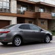 Toyota Corolla 2017 facelift diperkenalkan di Rusia