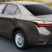 Toyota Corolla 2017 dipertingkatkan – Imej dengan suntikan ringkas dan perincian baharu didedahkan