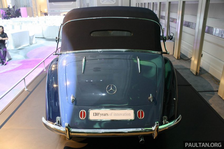 GALERI: Mercedes-Benz 540 K Special Roadster milik Sultan Johor dan model-model klasik lain dipamerkan 506946