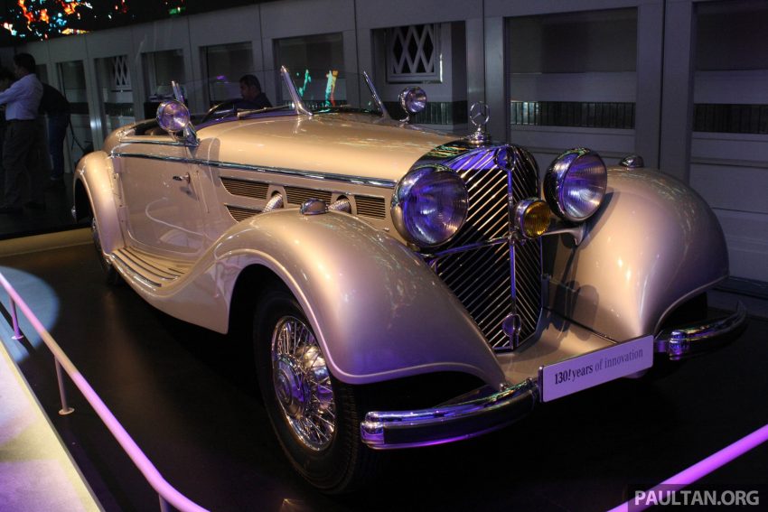 GALLERY: Mercedes-Benz classic cars at W213 E-Class launch – 540 K Special Roadster heads the list 506507