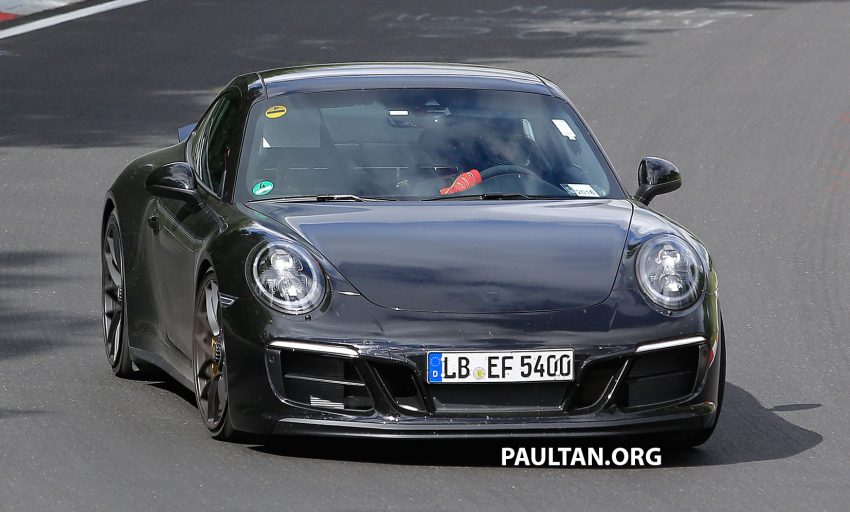 SPIED: Porsche 911 Carrera GTS facelift at the ‘Ring 509566