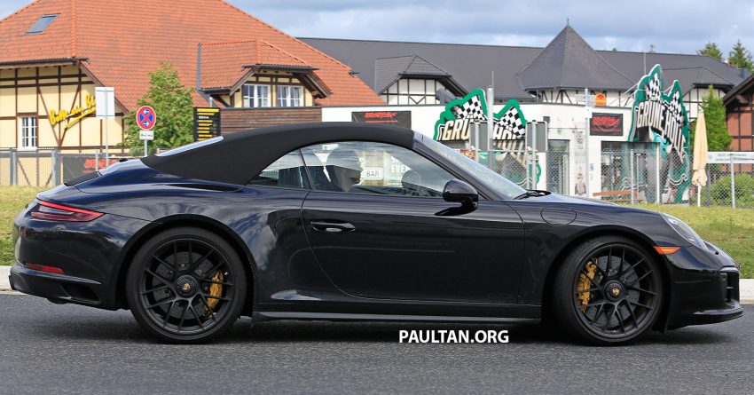 SPIED: Porsche 911 Carrera GTS facelift at the ‘Ring 509573