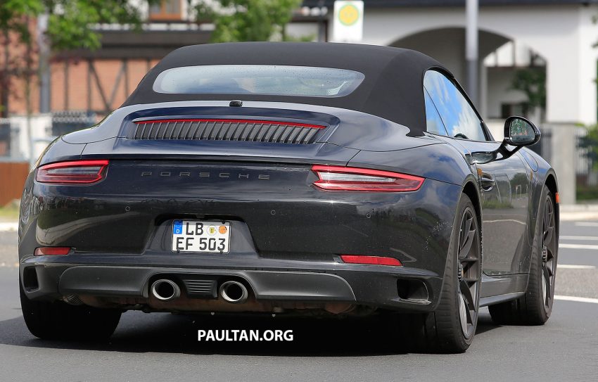 SPIED: Porsche 911 Carrera GTS facelift at the ‘Ring 509576