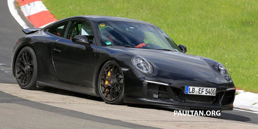 SPIED: Porsche 911 Carrera GTS facelift at the ‘Ring 509567