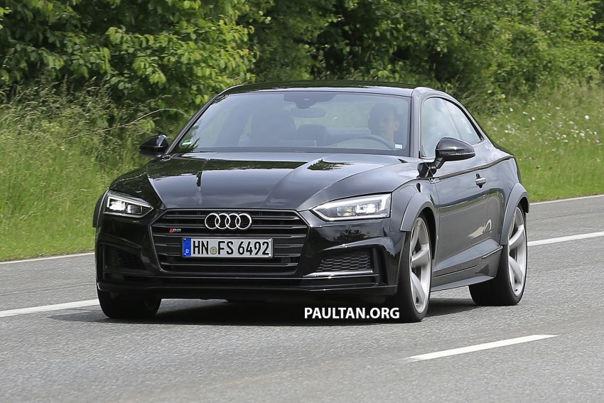 SPYSHOTS: Audi RS5 seen testing in S5 overalls Image #509230