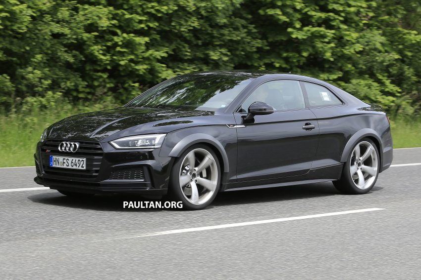 SPYSHOTS: Audi RS5 seen testing in S5 overalls Image #509232