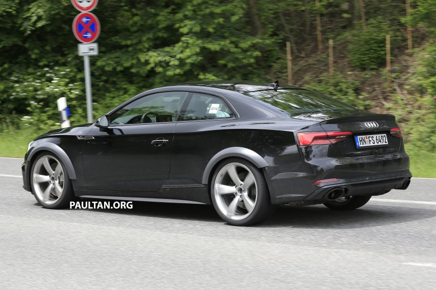 SPYSHOTS: Audi RS5 seen testing in S5 overalls Image #509233