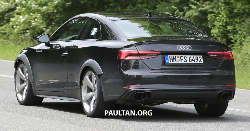 SPYSHOTS: Audi RS5 seen testing in S5 overalls Image #509234