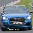 SPIED: Audi SQ2 undisguised at the Nürburgring