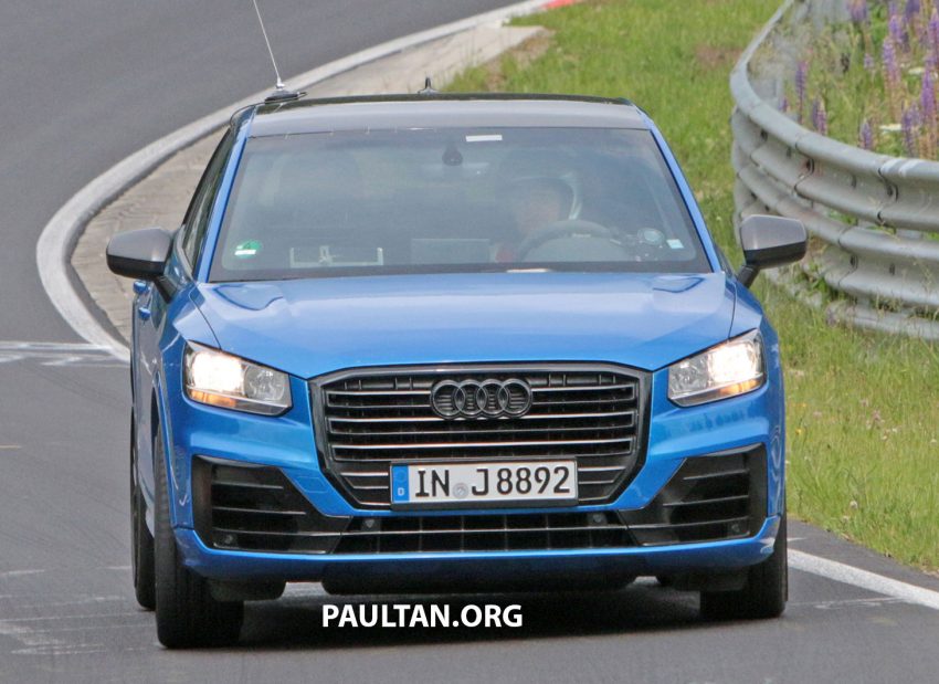 SPIED: Audi SQ2 undisguised at the Nürburgring 509295