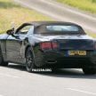 2018 Bentley Continental GTC spied testing; MSB platform shared with upcoming Porsche Panamera