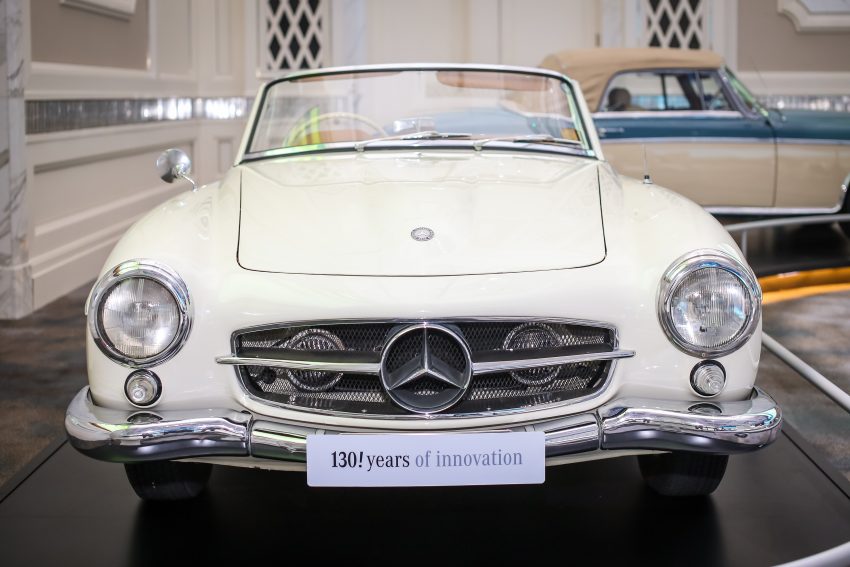GALLERY: Mercedes-Benz classic cars at W213 E-Class launch – 540 K Special Roadster heads the list 505485