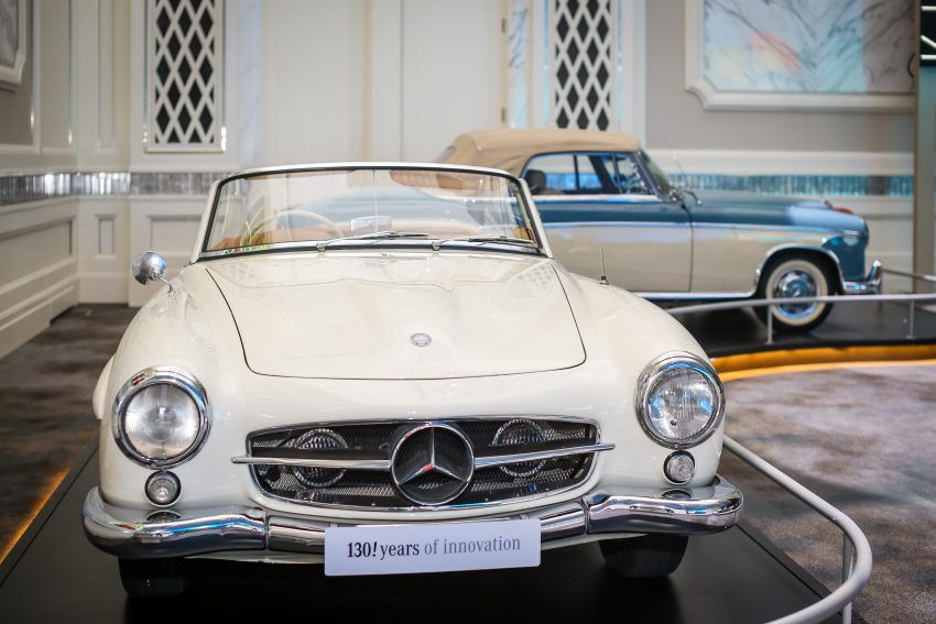 GALLERY: Mercedes-Benz classic cars at W213 E-Class launch – 540 K Special Roadster heads the list 505488