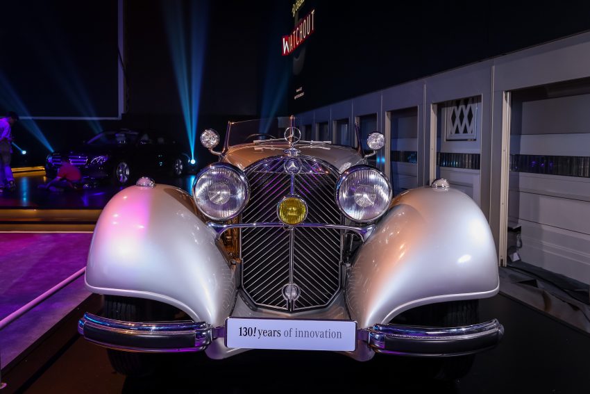 GALLERY: Mercedes-Benz classic cars at W213 E-Class launch – 540 K Special Roadster heads the list 505472