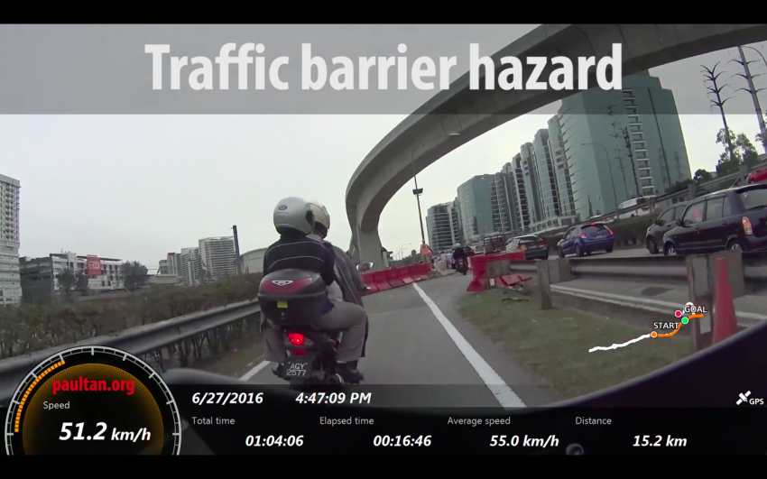 FEATURE: Dangers of the Federal Highway bike lane 513725
