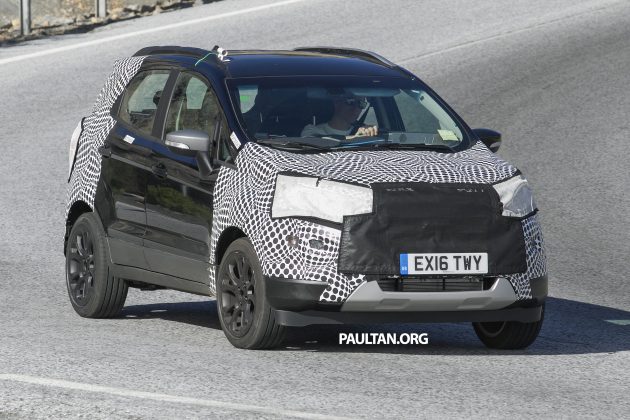 2017 Ford EcoSport spied