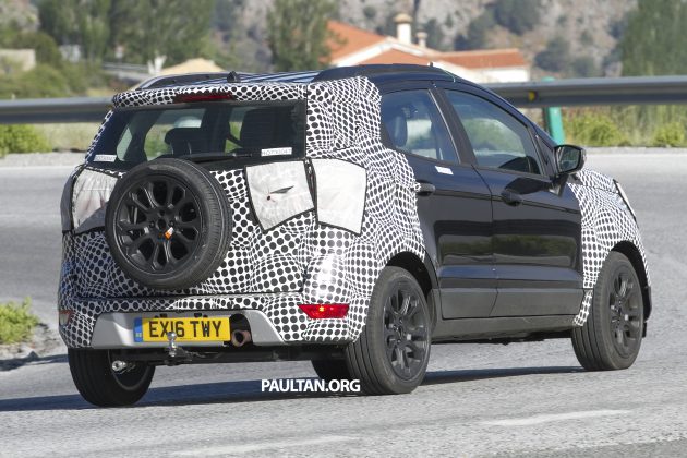 2017 Ford EcoSport spied