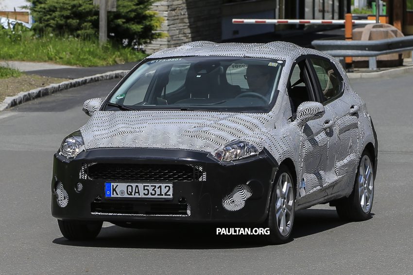 SPYSHOT: Ford Fiesta 2017 dikesan sedang diuji 505014