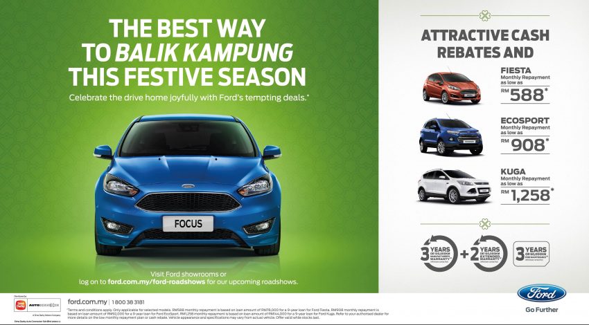AD: Ford Hari Raya special promotions – Fiesta from RM588/mth, lucky draws, service discounts and more 508938