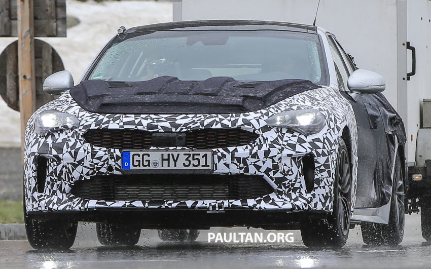 SPYSHOTS: Kia GT reveals some more of its curves 508870