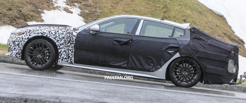 SPYSHOTS: Kia GT reveals some more of its curves 508876