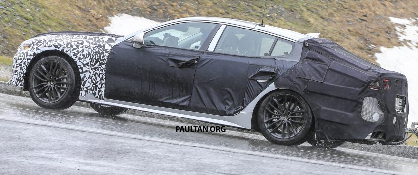 SPYSHOTS: Kia GT reveals some more of its curves 508878