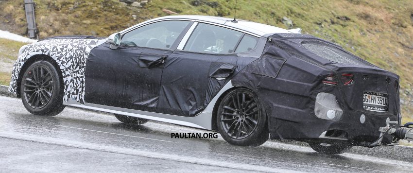 SPYSHOTS: Kia GT reveals some more of its curves 508880