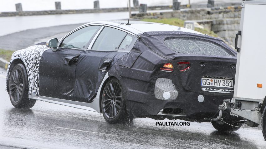 SPYSHOTS: Kia GT reveals some more of its curves 508882