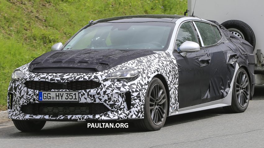 SPYSHOTS: Kia GT reveals some more of its curves 508883