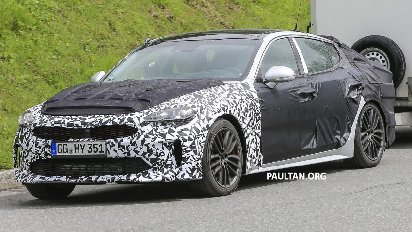 SPYSHOTS: Kia GT reveals some more of its curves 508884