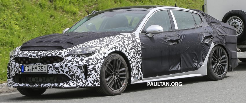 SPYSHOTS: Kia GT reveals some more of its curves 508885